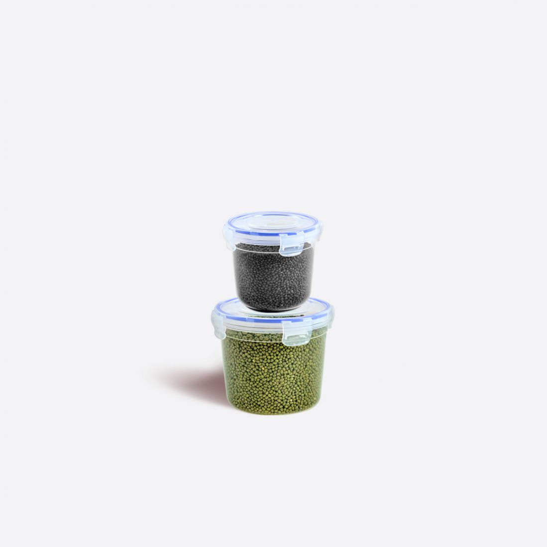 2 Parça Contalı Yuvarlak Set (850-1700 ml)