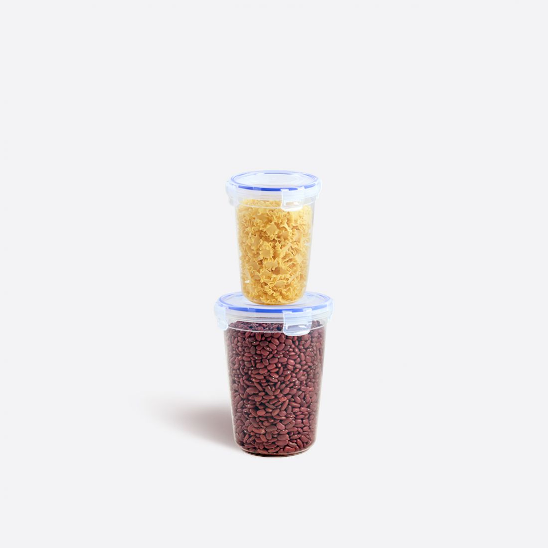 2 Parça Contalı Yuvarlak Set (1225-2425 ml)