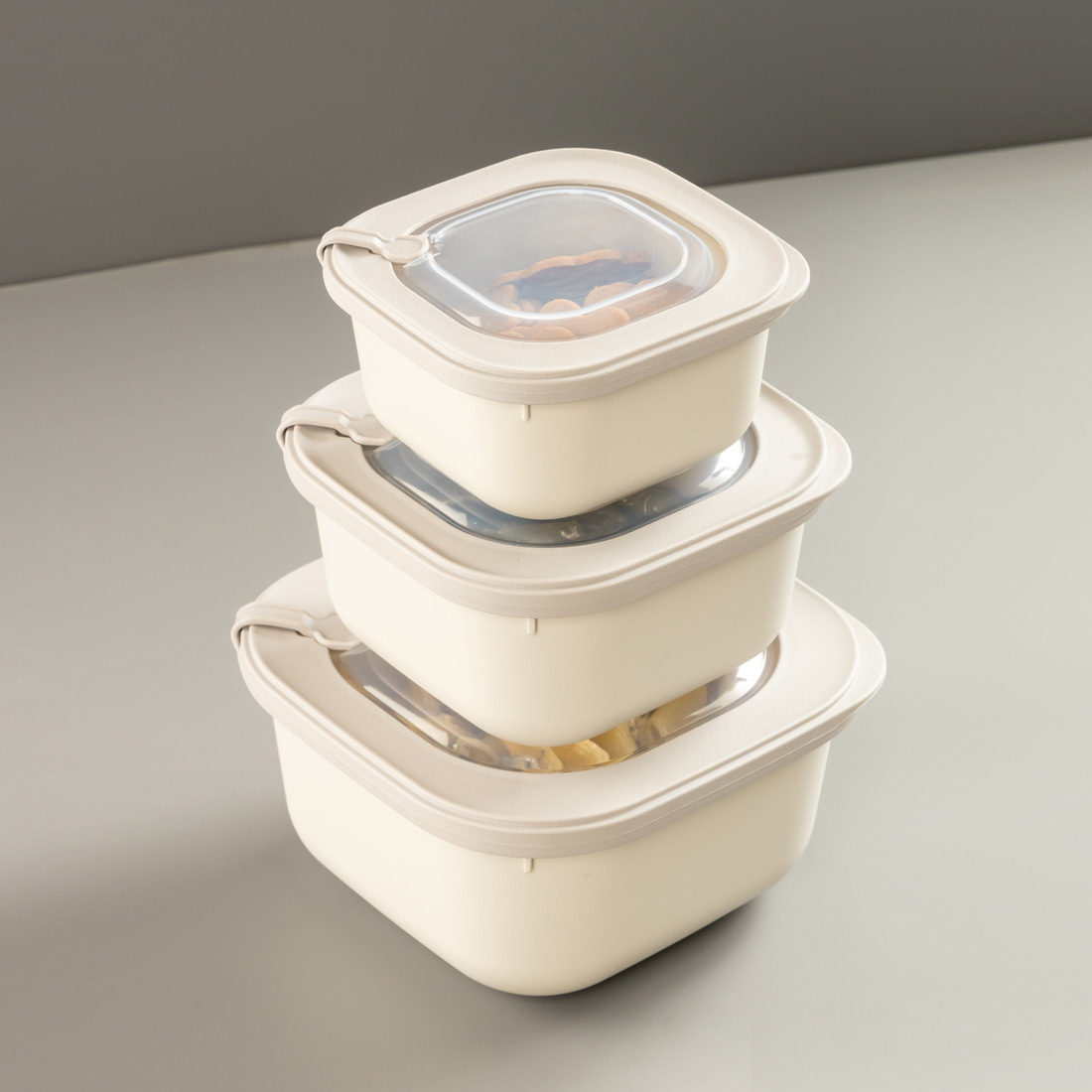 3 Parça MicroSafe Set ( 600-1100-1800 ml )