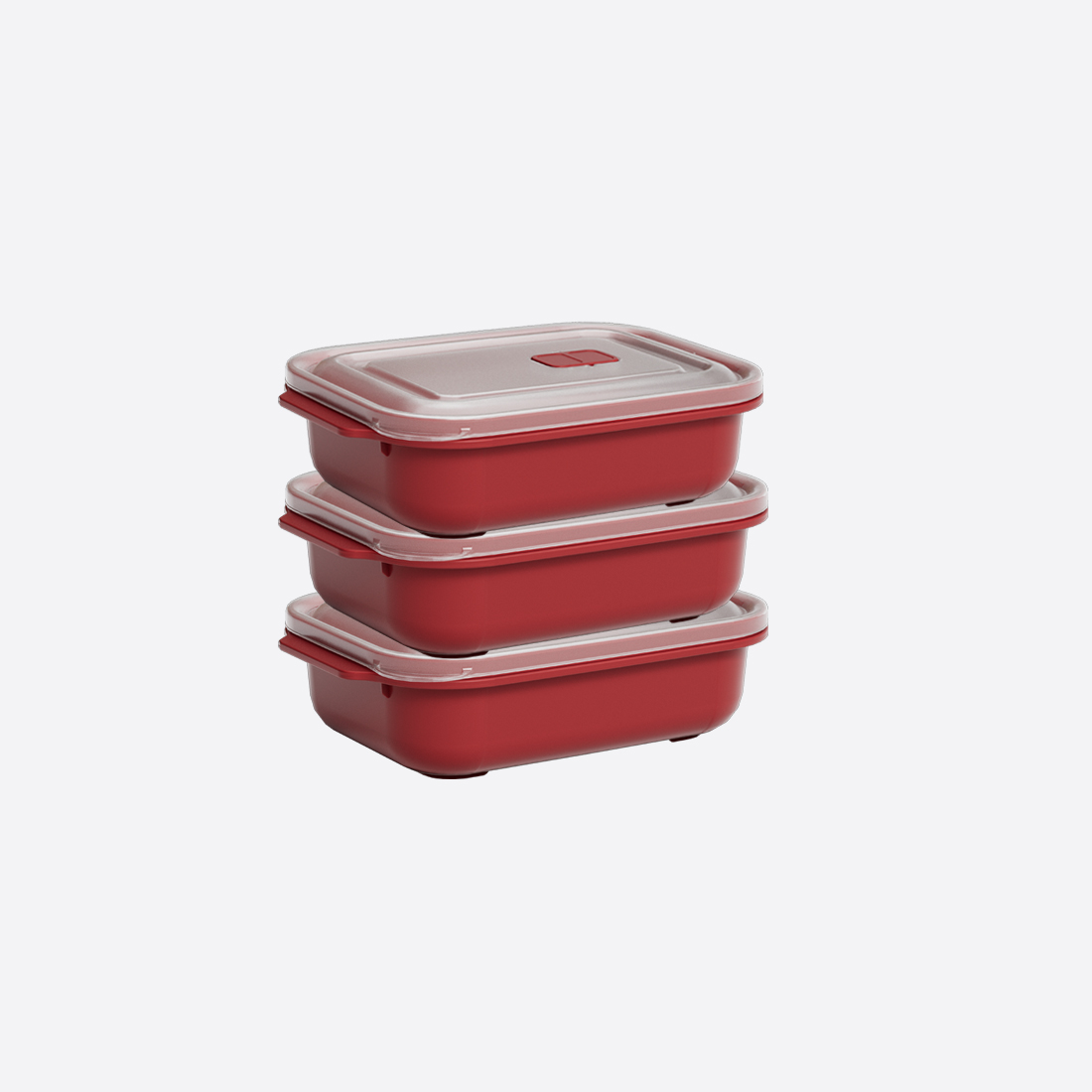 3 Parça Heat'n Go Dikdörtgen Set ( 3 x 1300 ml )
